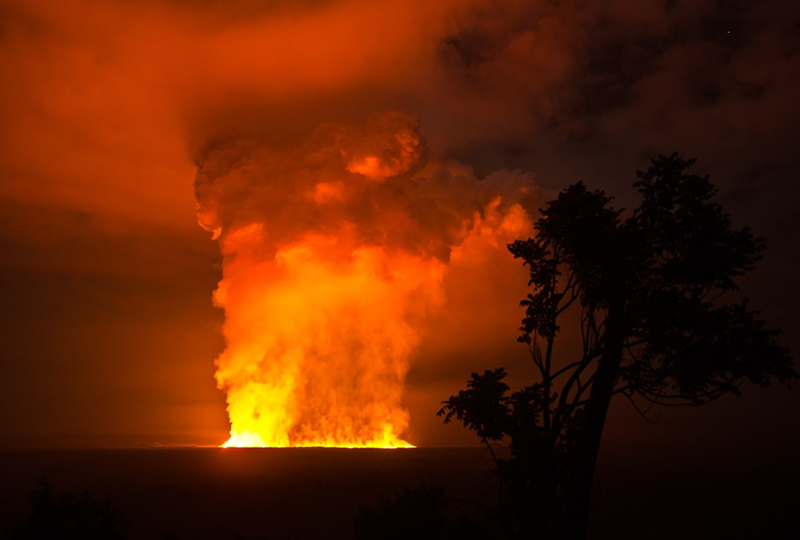 Virunga’s Nyamulagira Volcano Erupts Again